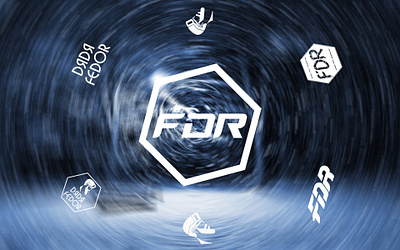 FDR logo DЯDЯ FEDOR clothing brand branding graphic design illustration logo