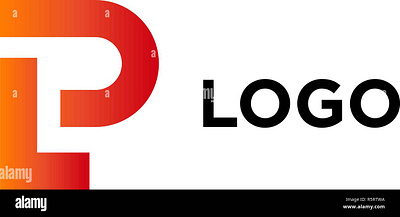 P Logo 3d animation branding graphic design logo motion graphics ui