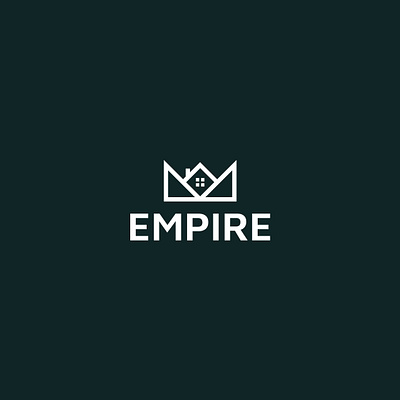 Real Estate Logo branding crown design empire graphic design home home logo house house logo illustration king logo logo design minimal palace queen real estate real estate company real estate logo vector