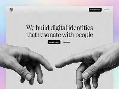 Homepage for a Web Agency Website - Interlinea agency portfolio black and white website bold typography branding branding agency website creative agency website creative portfolio website digital professional website digital studio website framer template framer website freelancer website homepage motion graphics portfolio website professional website studio website ui web agency website web design