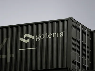 goterra Branding Design bio tech biotech branding clean branding climate tech eco minimalism insect farming logo logo design minimalist minimalist logo design modular design sustainability