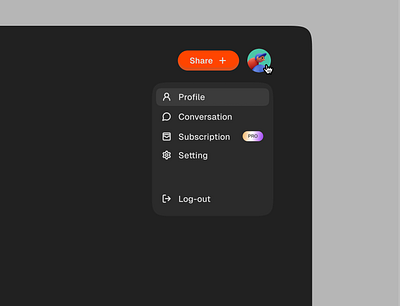 User drop down design dropdown graphic design illustration product design ui user ux website