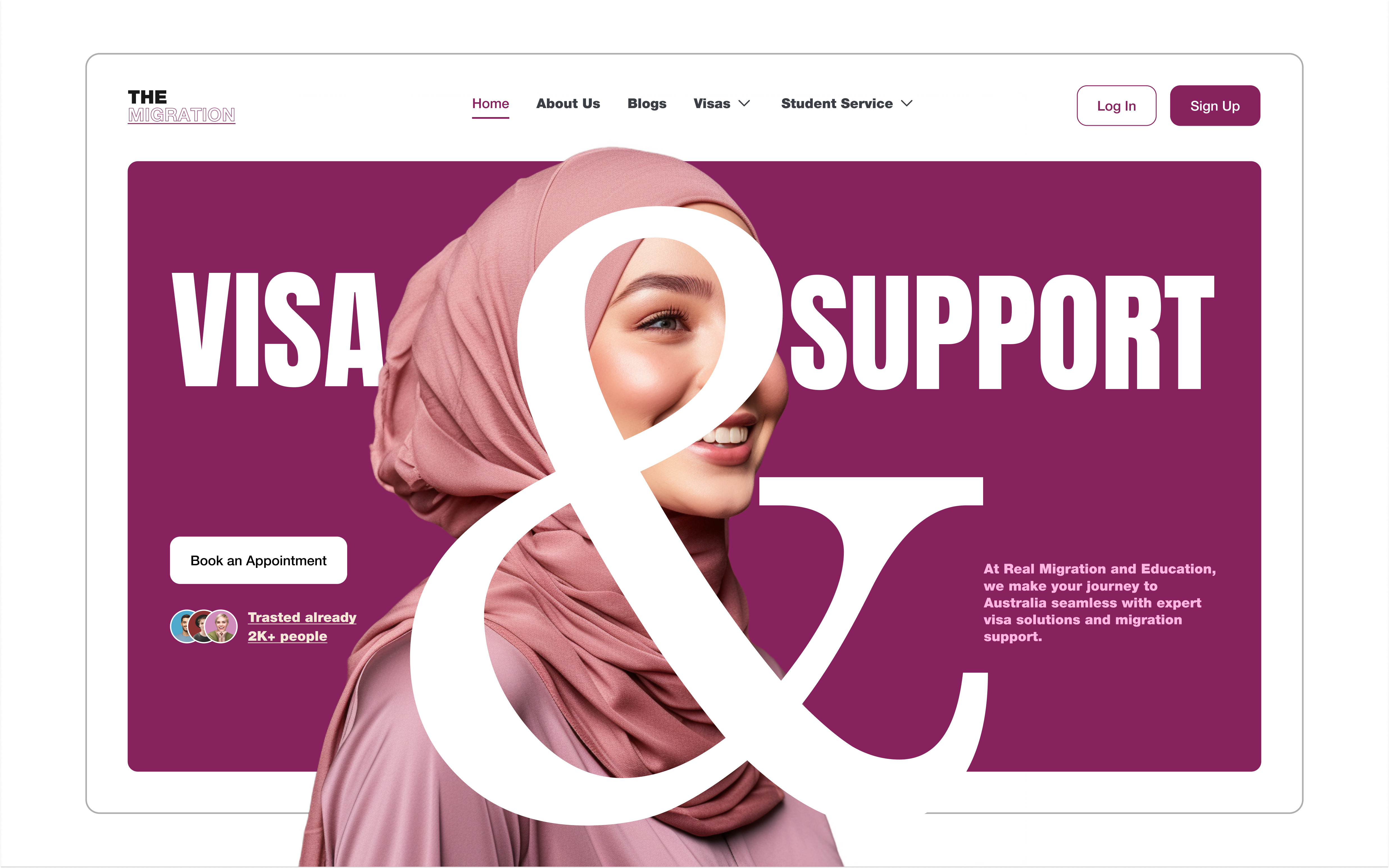 Example of Consultancy Website Design