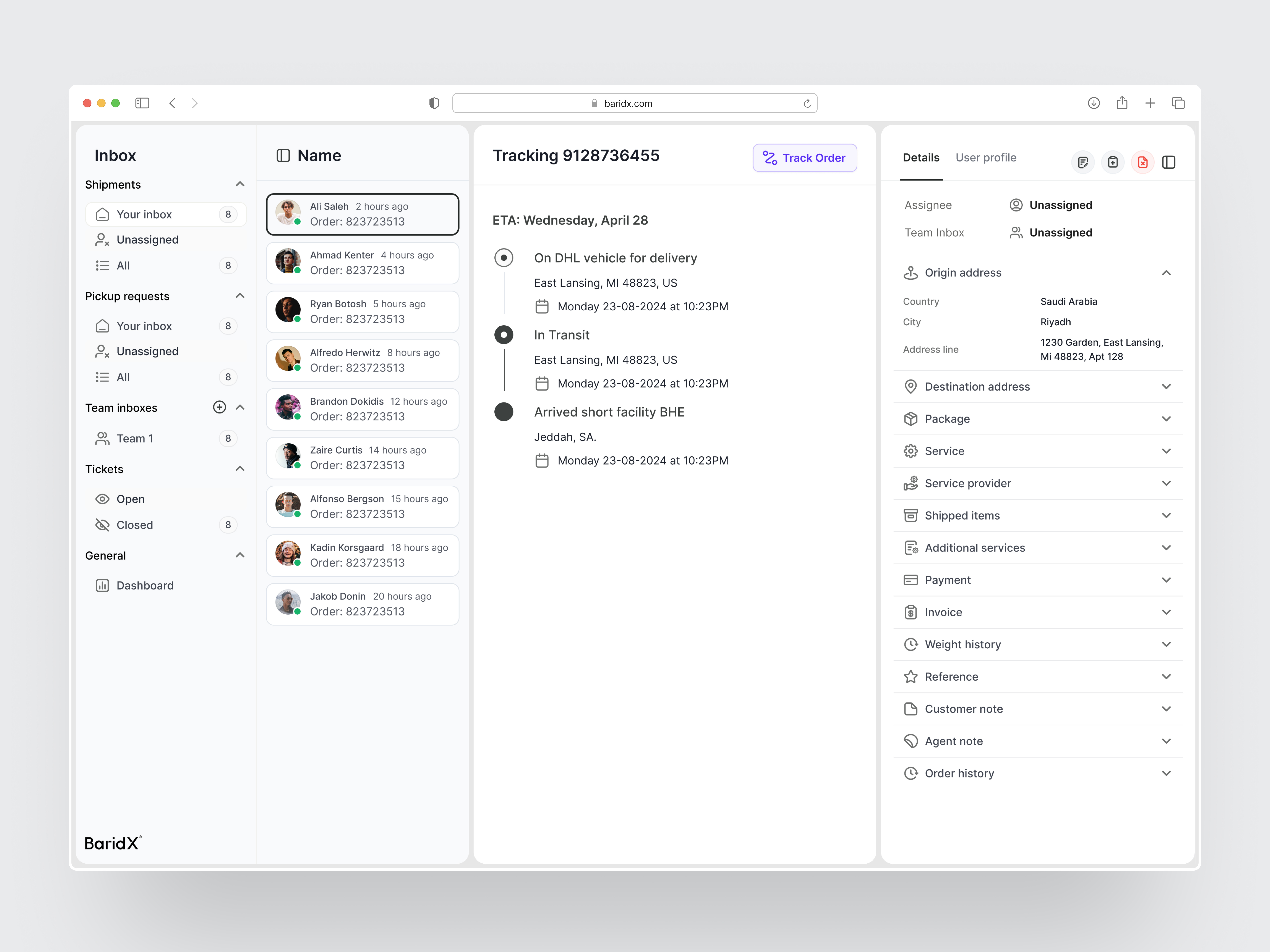 Modern Logistics & Shipment Tracking Dashboard UI darkui dashboard dashboarddesign designsystem dribbbleweeklywarmup enterpriseui figma interactiondesign logistics productdesign saasdesign shipmenttracking supportdashboard techui uicase userexperience uxdesign uxinspo uxui webapp