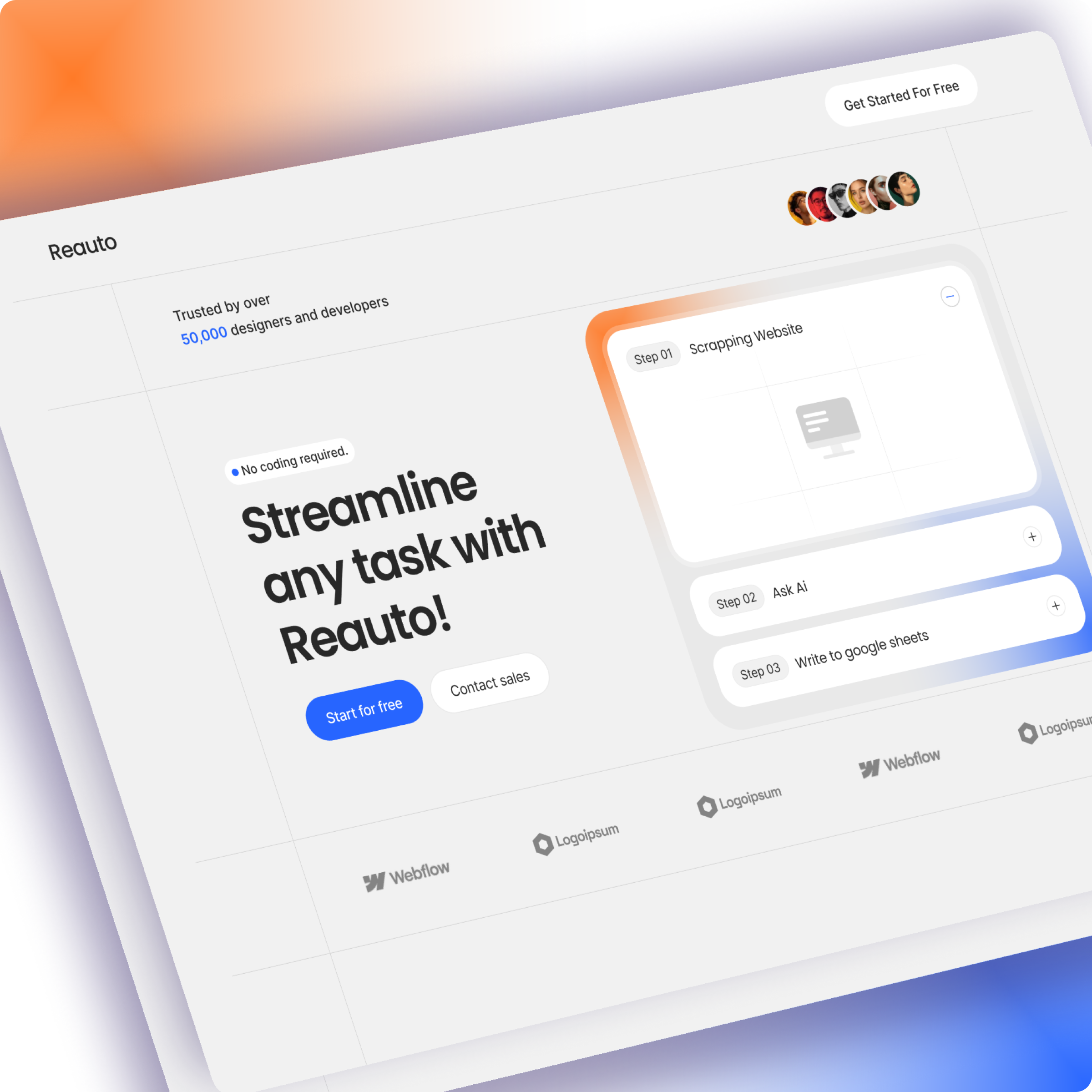 Example of Framer Website Design & Development