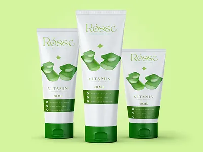 Skin care product branding design graphic design logo
