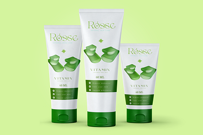 Skin care product branding design graphic design logo