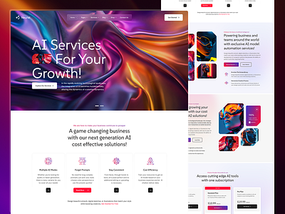 Neurai AI SaaS agency ai ai agency ai bots ai generator artificial intelligence business chatgpt corporate creative data science digital agency image generator machine learning openai portfolio saas ui user interface ux