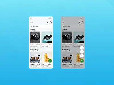 App Design Floating Action Button Prototype app appdesign design floatingactionbutton mobileappdesign prototypedesign ui uiuxdesign userexperience ux vector