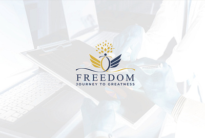 Freedom Journey to Greatness Logo and Branding Design a logo abstract logo brand design brand identity branding lettermark logo minimalist logo monogram tech logo technology logo