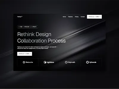 Fieldray - Design Tool SAAS Template design figma framer graphic design landing page saas ui visual web