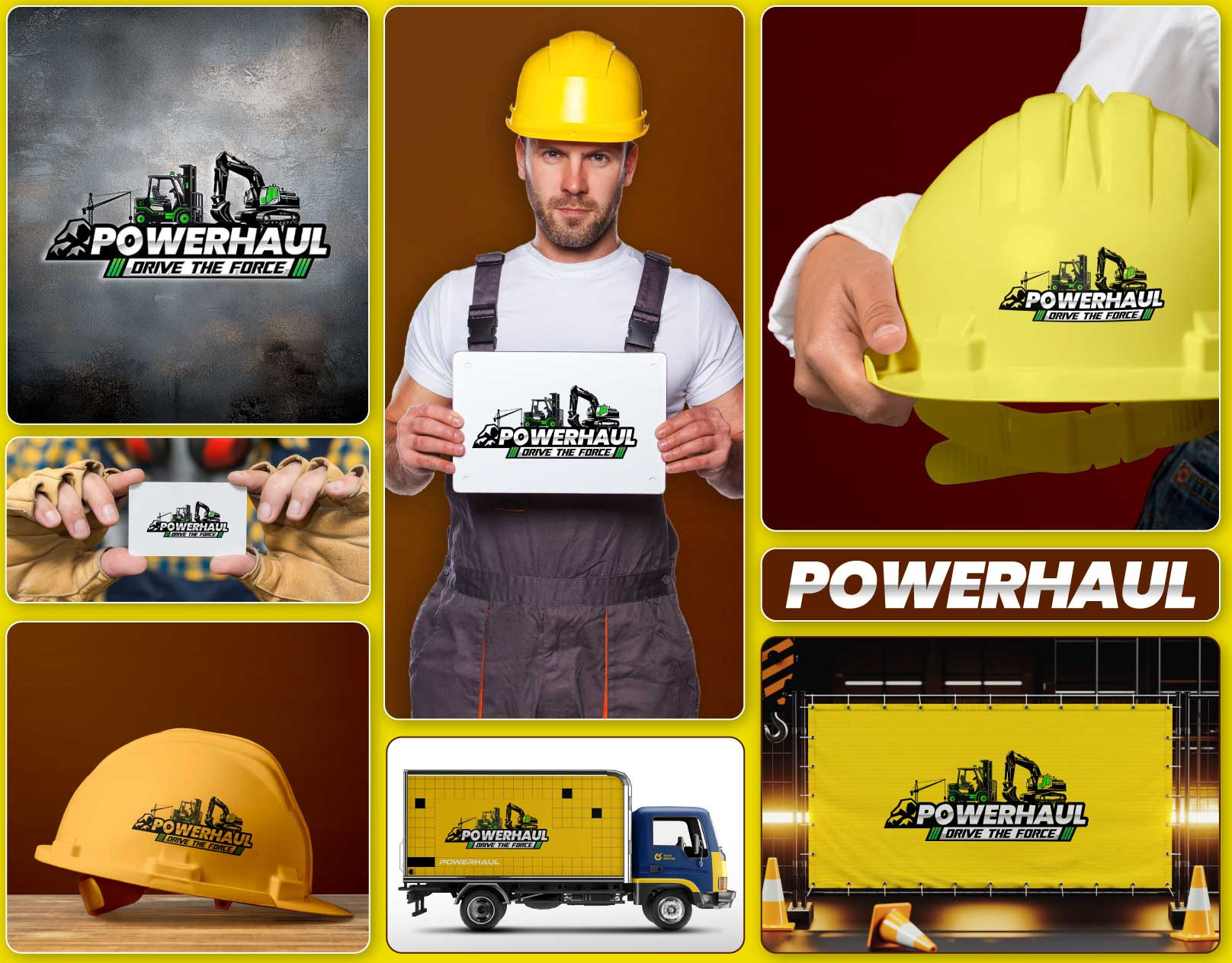 Powerful Mascot Logo for Industrial Identity branding construction logo logodesign logofolio mascot mascotlogo