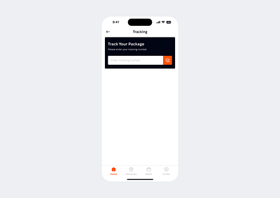 Track Package app app design delivery design interface logistics mobile app tracking ui ui design uiux ux design