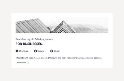 B2B Crypto Checkout Screen – Wallet API Provider api provider b2b crypto cryptocurrency currency fin tech fintech multi wallet wallet