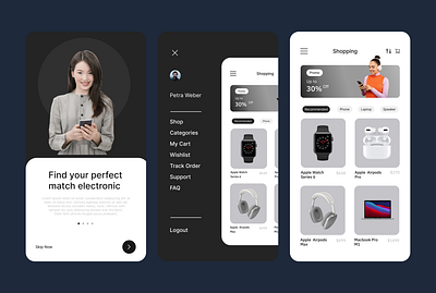 E-Commerce App UI design ui ux