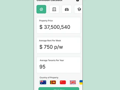 Calculator App #DailyUI Day 004 ui