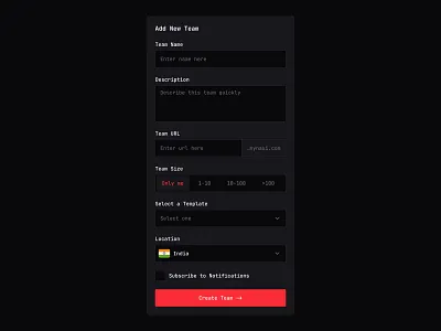 Setup Form 📝 design dialog form input minimal modal popup saas ui web design