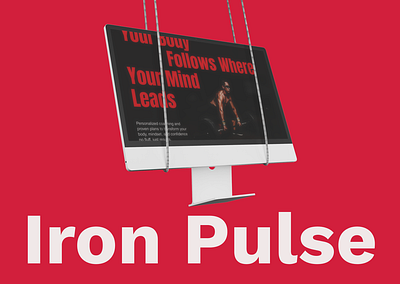 iron plus ui graphic design ui web