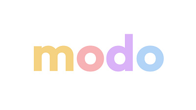 modo - an Interactive To-Do-Application app branding concept design ui ux
