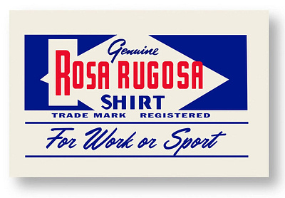 Rosa Rugosa Branding and Labels apparel branding design graphic design hand painted mattymatheson print rosa rugosa woven label