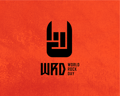 World Rock Day art artsigma branding day design icon illustration logo mark rock symbol ui world
