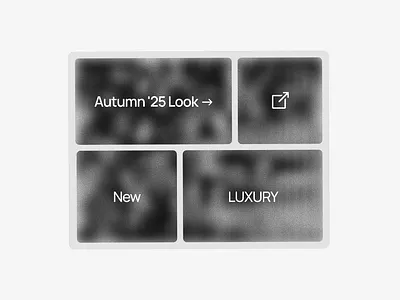 Grainy glass Bento #1 bento graphic design ui