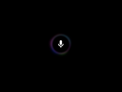 Day 43 – Listening In aftereffects ai animation aura branding design illustration listening microinteractions motion motion graphics ui voiceassistant voiceaura