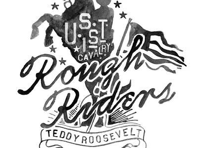 Historic Tee Graphic branding design graphic design hand done hand painted illustration logo print