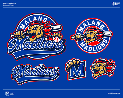 Mascot Logo Design for Malang Madlions baseball baseballlogo baseballteam branding esport esport logo graphic design illustration lion mascot lions logo logodesign madlions mascot mascotlogo sportlogo vector