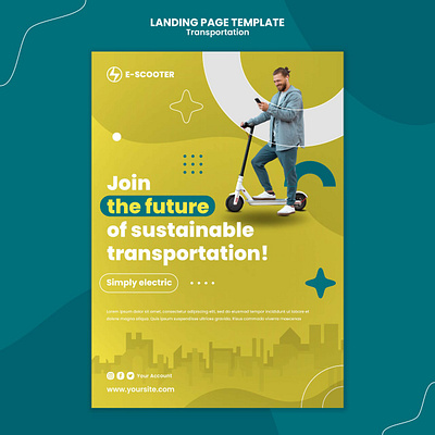 LANDING PAGE TEMPLATE 3d animation branding design graphic design illustration logo motion graphics ui vector