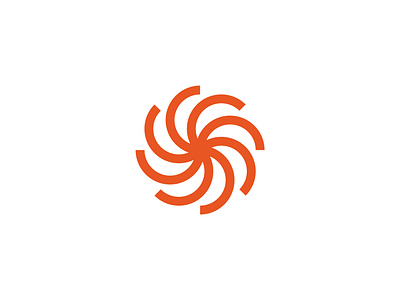 Abstract Energy Swirl Logo Mark abstract logo abstract logo design bold brand identity brand mark branding clean design energy geometric gj illustration logo logo design logo for sale logo mark minimal logo modern motion graphics swirl