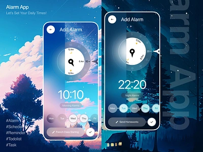 Reminders App alarm app design app ui best design dashboard graphics illustration interface ios minimal mobile mobile app modern ui startup stopwatch task task management to do ui ux web design
