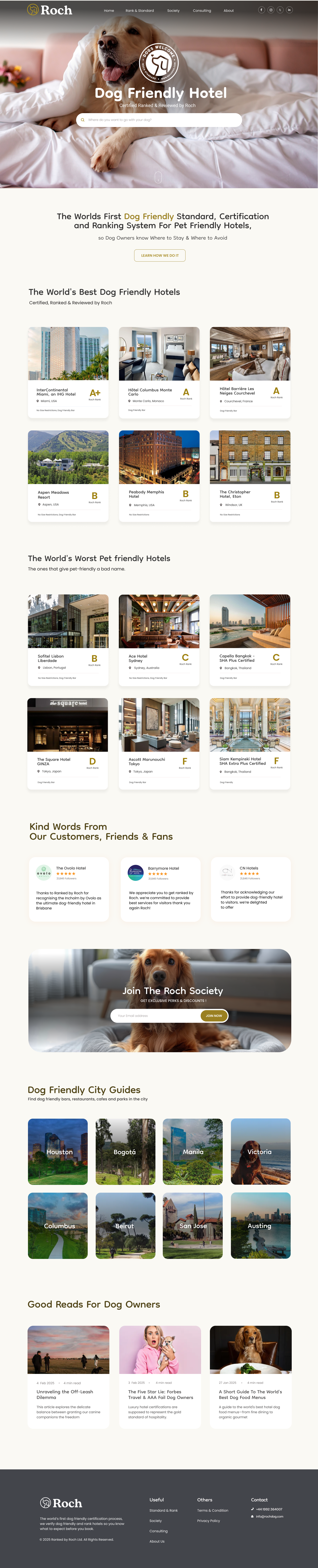 PetFriendly Travel UX/UI for Hospitality Brands, Web page Design app design design graphic design landing page landing page design ui uiux user experience user interface ux web design web page web page design website design