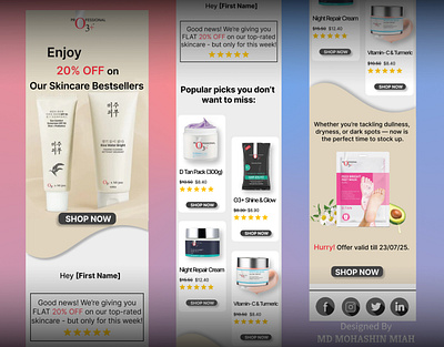 Email Template Design For Ecommerce Brand design ecommerce ecommerce email ecommerce email design email email design email template email template design figma figma design figma email klaviyo klaviyo email klaviyo template mailchimp mailchimp email mailchimp template template ux design wed design