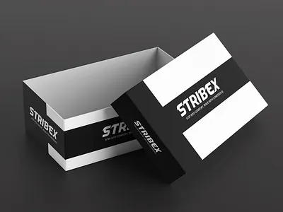 Modern & stylish shoe box packaging design minimal shoe packaging concept