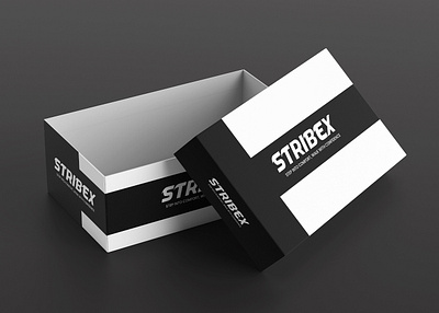 Modern & stylish shoe box packaging design minimal shoe packaging concept