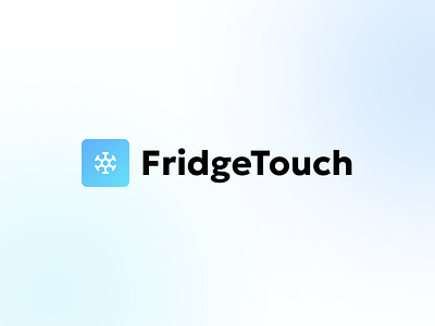 FridgeTouch - On/Off Switch app branding design graphic design typography ui ux vector