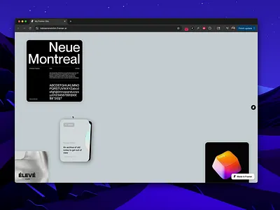 Folder interaction in Framer clean dribbble framer interaction light