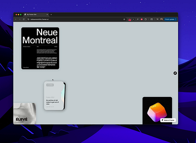 Folder interaction in Framer clean dribbble framer interaction light