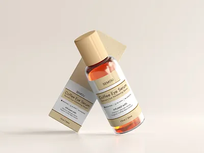Coffee Eye Serum Packaging Design jahidjij