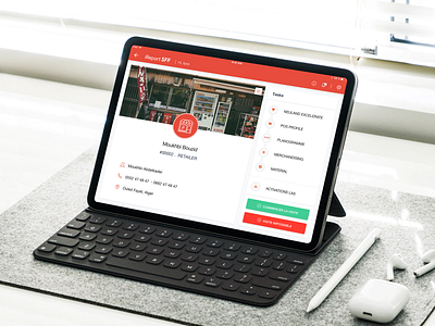 iReport: Philip Morris Algeria Field Reporting Tool cleanui complianceux dataintegrity digitaltransformation enterpriseapp fieldreporting fmcg gpsverification ireportapp mobileux philipmorris realtimedashboard salesforceapp tabletapp uxdesign