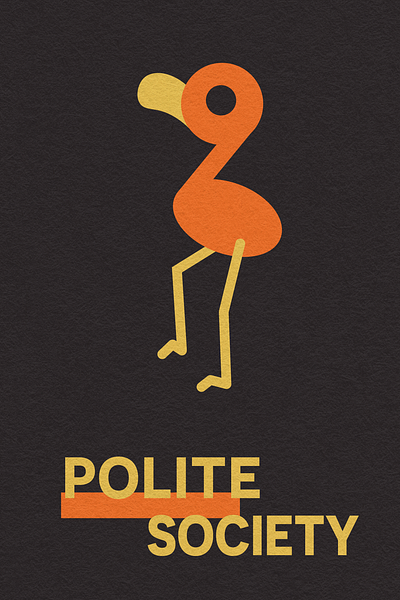 polite society 06 album cover design graphic design illustration music vector
