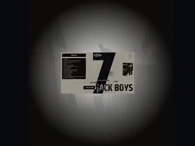 JACKBOYS 2 — Album Launch Website album release artist website cactus jack records creative direction dark ui edgy design experimental ui grunge design hip hop aesthetic jackboys 2 minimal typography modern web ui monochrome interface music launch page music website streetwear vibe tracklist layout travis scott urban style visual album experience