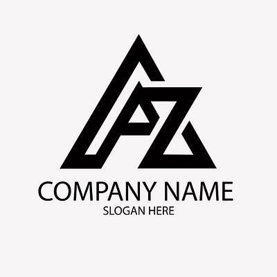 AZ Monogram — Geometric, Bold & Abstract Identity azlogo brandingdesign creativebranding dribbble geometriclogo logodesign minimaldesign monogramlogo