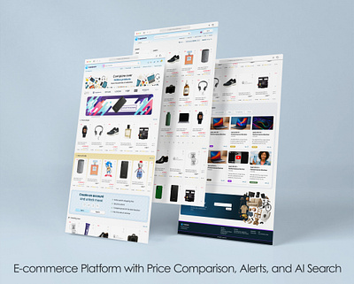 E-commerce Platform with Price Comparison, Alerts, and AI Search