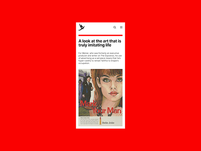 Mad Men Mobile art direction branding concept design digital design graphic design illustration inspiration interface mad men mobile mobile design mobile screens ui ux web design webdesign
