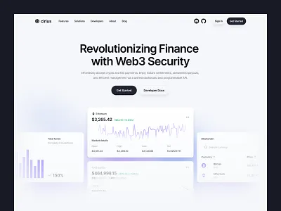 Cirius - Web3 Platform Design cirius crm website dashboard design digital figma platform technology ui uidesign uiux uiuxdesign unpixel ux uxdesign web app web design web3 web3 platform design website