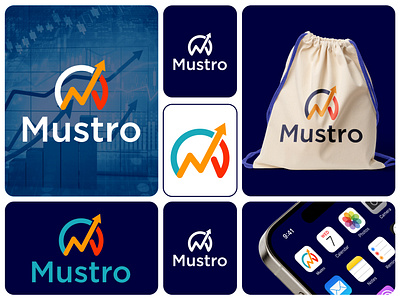 Letter M Logo & Brand Identity Design (Unused – For Sale) 💼 a b c d e f g h i j k l m n brand identity branding business logo finance financial logo logo logo and brand identity logo creation logo design logo maker m m letter logo modern logo o p q r s t u v w x y z symbol trading typography visual identity wellness