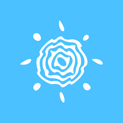 sun splash logo illustration shunte88 splash sun sun splash sun splash logo vector