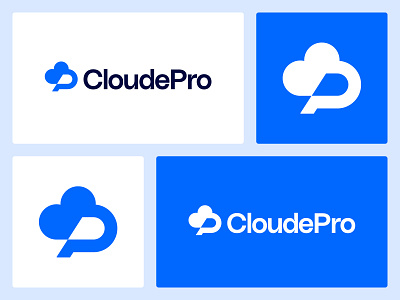 CloudPro Logo Design bold logo branding cloud cloud app cloud computing cloud logo cloud p logo cloud storage data design digital letter p logo minimalist logo modern logo p letter cloud logo storage tech technology